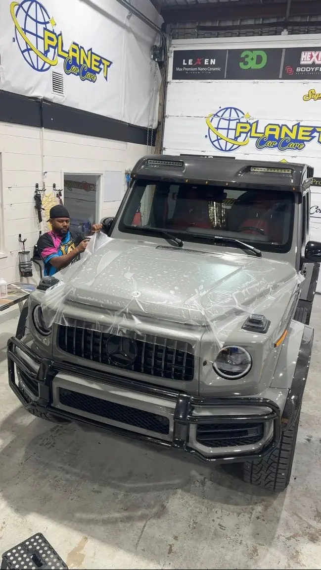 Paint protection film installed at the Signs VW shop in Orlando
